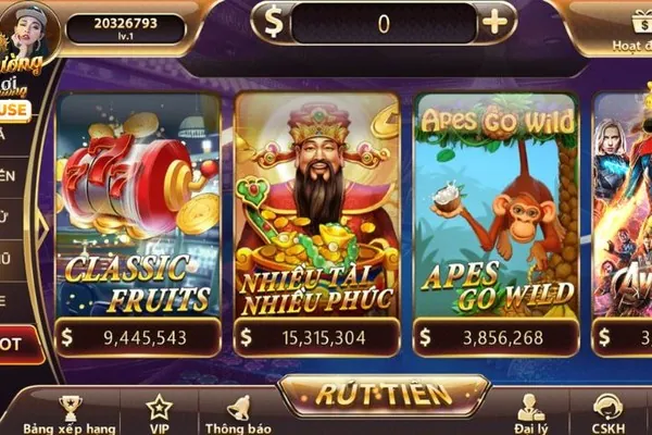 Trò chơi Slot tại kkwin
