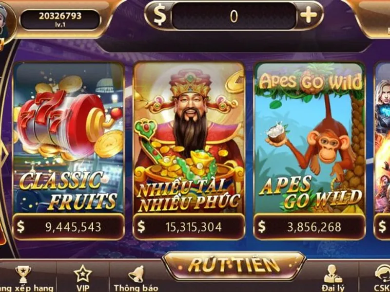 Biểu tượng và cấu trúc cuộn quay của Slot Game